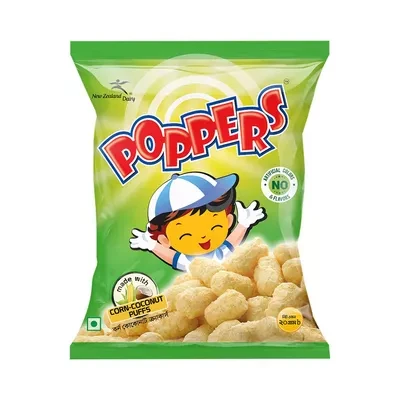 Poppers Corn Coconut Puffs Chips