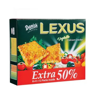 Danish Lexus Vegetable Cracker Biscuit